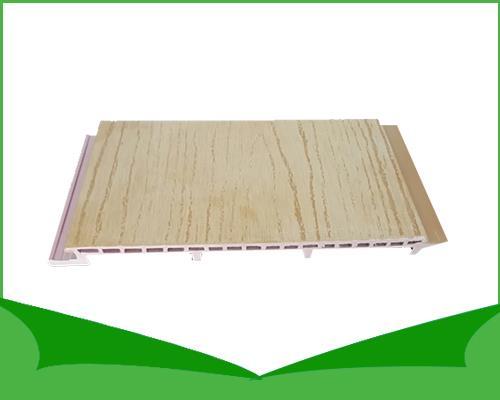 200mm Plastic Wood Co-Extruded Embossed Outer Wall Panel