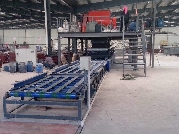 Magnesium oxide board production line