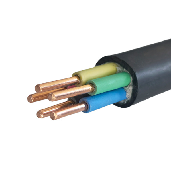 Irradiated low-smoke halogen-free wire and cable