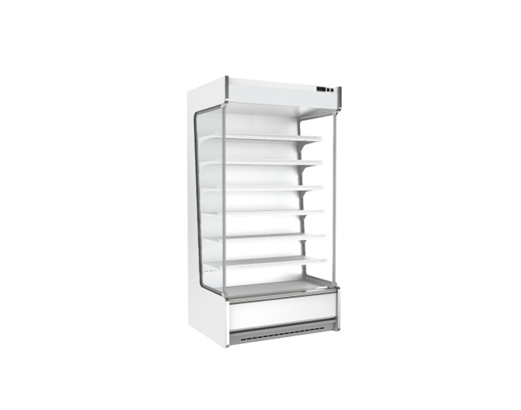 Split air curtain cabinet - single air curtain series