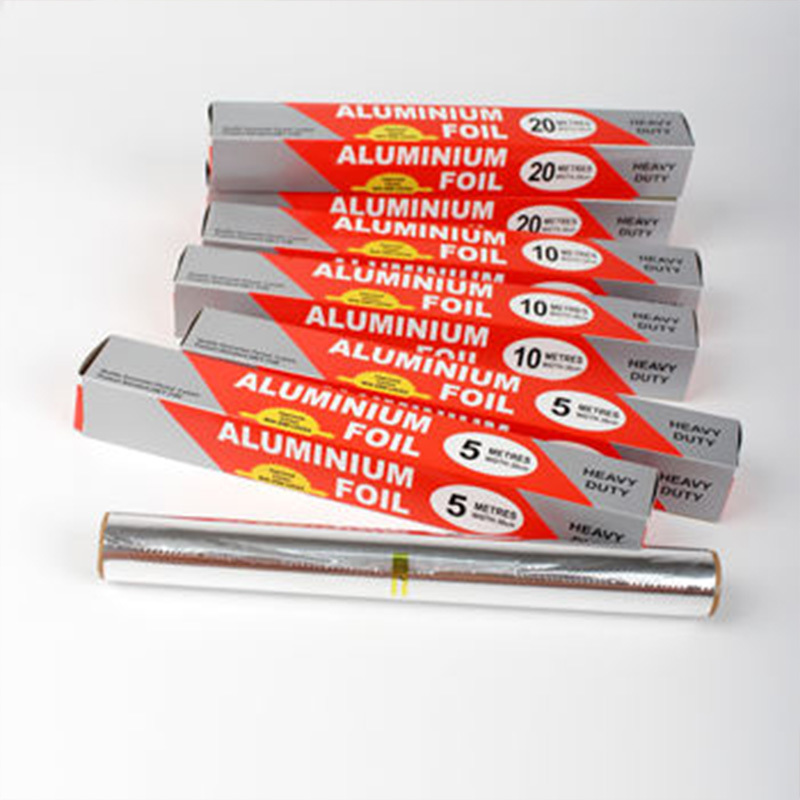 Aluminum foil and tin foil