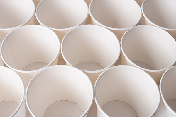 Paper cups are made from chemical wood pulp Paper cups are made from chemical wood pulp