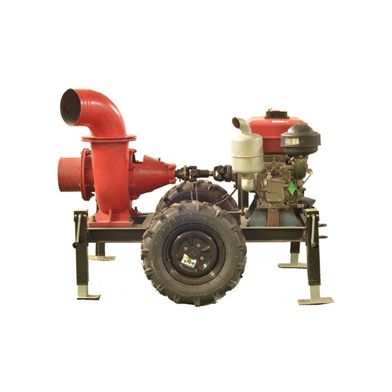 8 inch mixed-flow pump with 25HP diesel engine pump unit (telescopic universal joint connection)