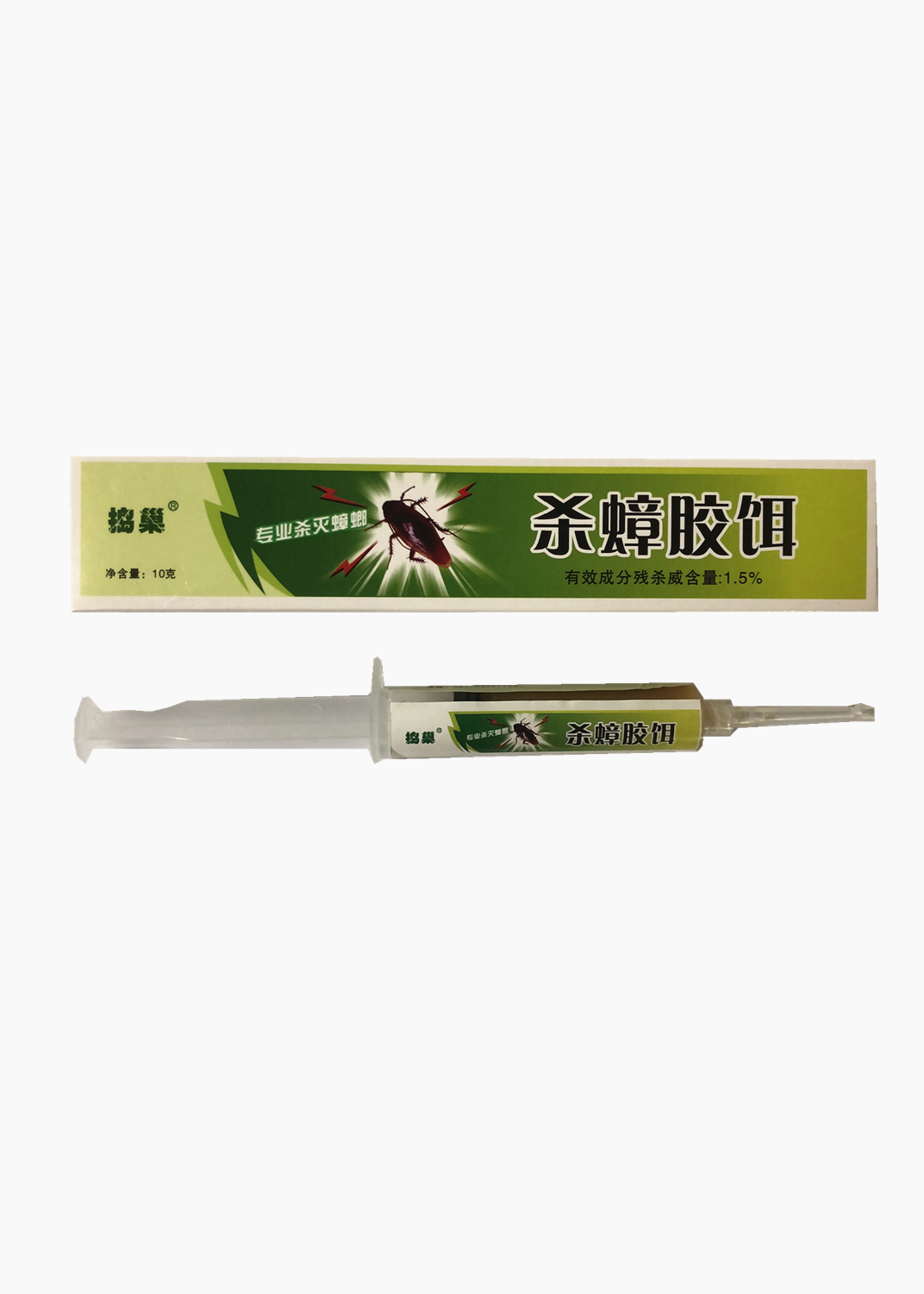 搗巢殺蟑膠餌10g