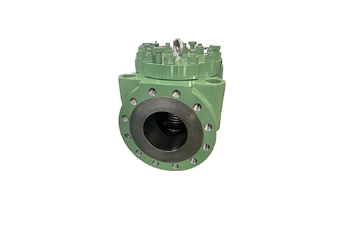 High pressure diaphragm pump outlet valve box assembly