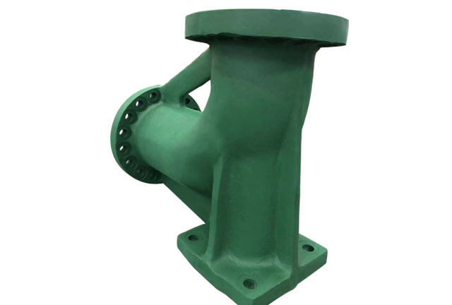 High-pressure diaphragm pump support bend pipe