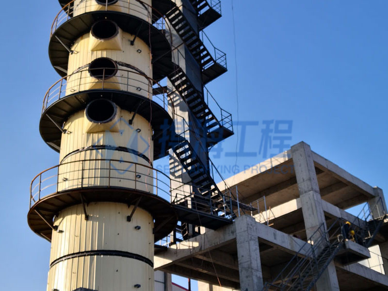 Carbon material drying production line