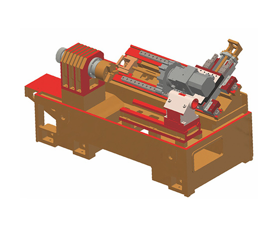 WH6025-600 overall inclined 30-degree tailstock linear guide