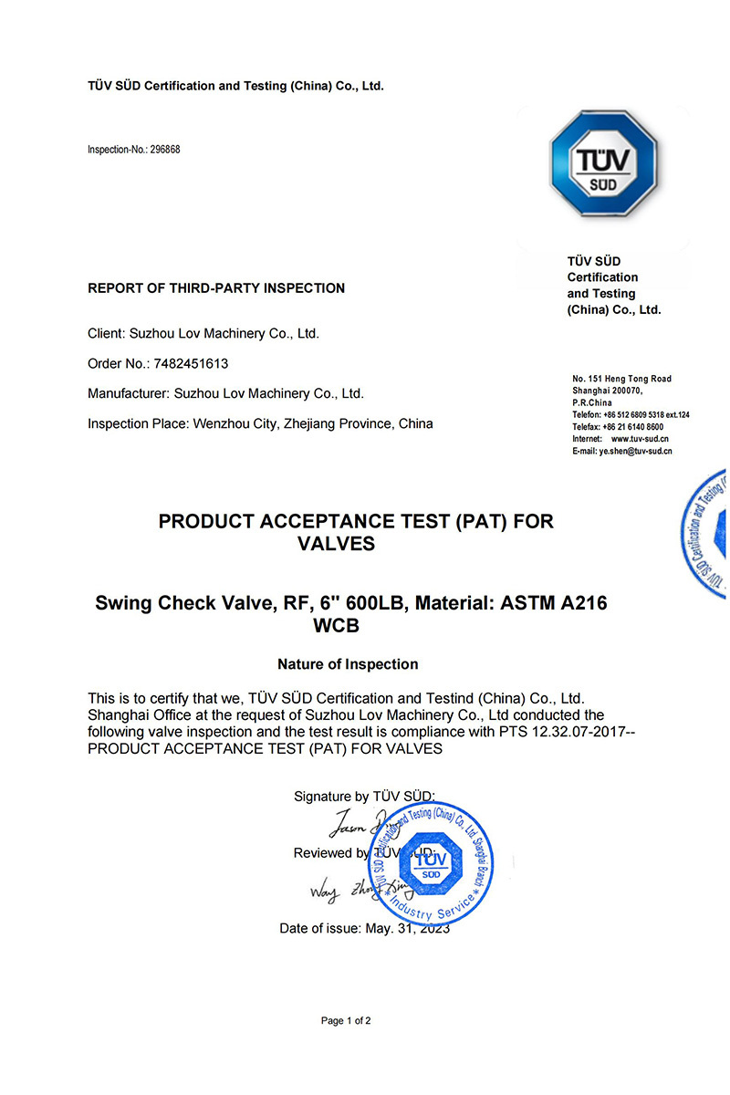 Product Certification