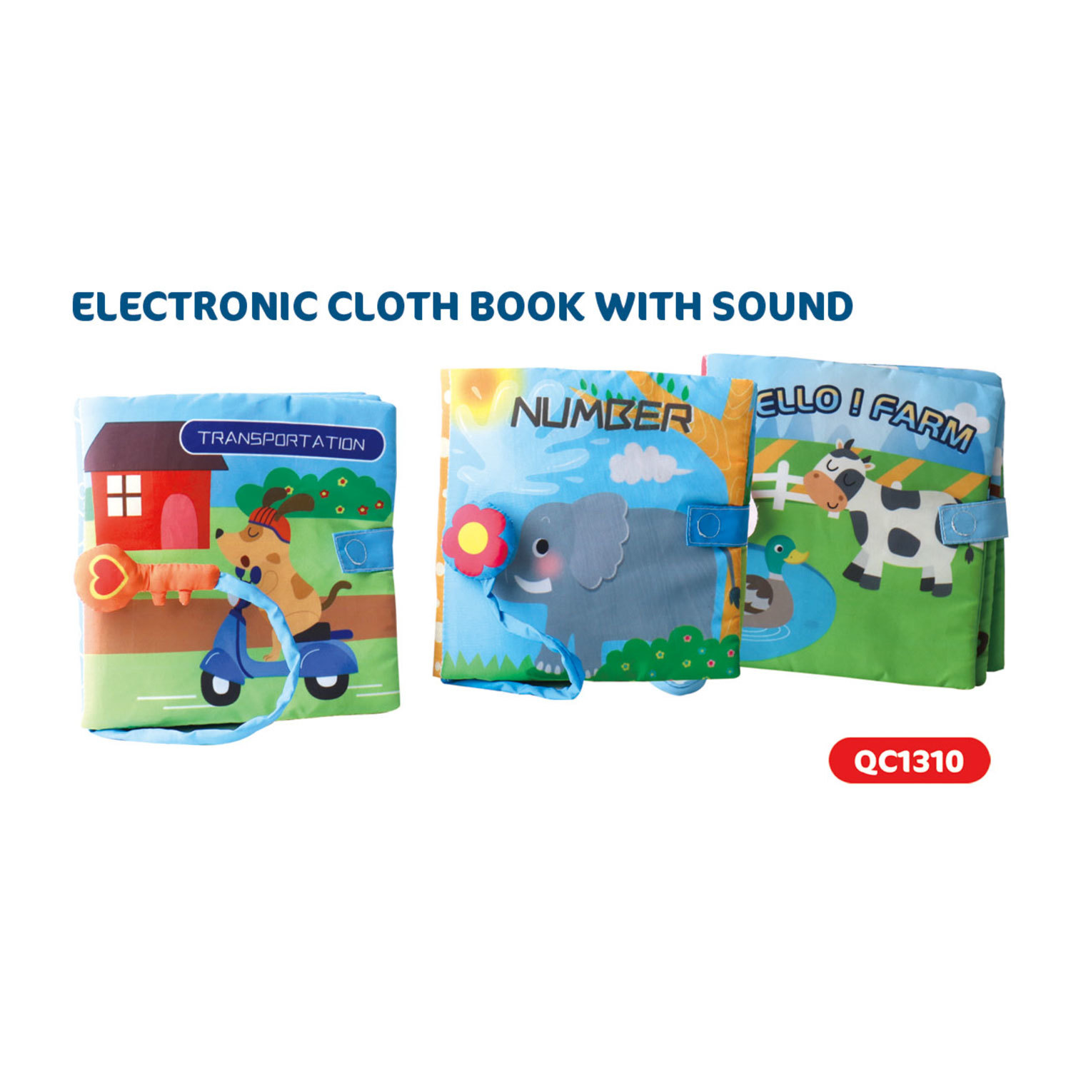 Electronic Cloth Book With Sound
