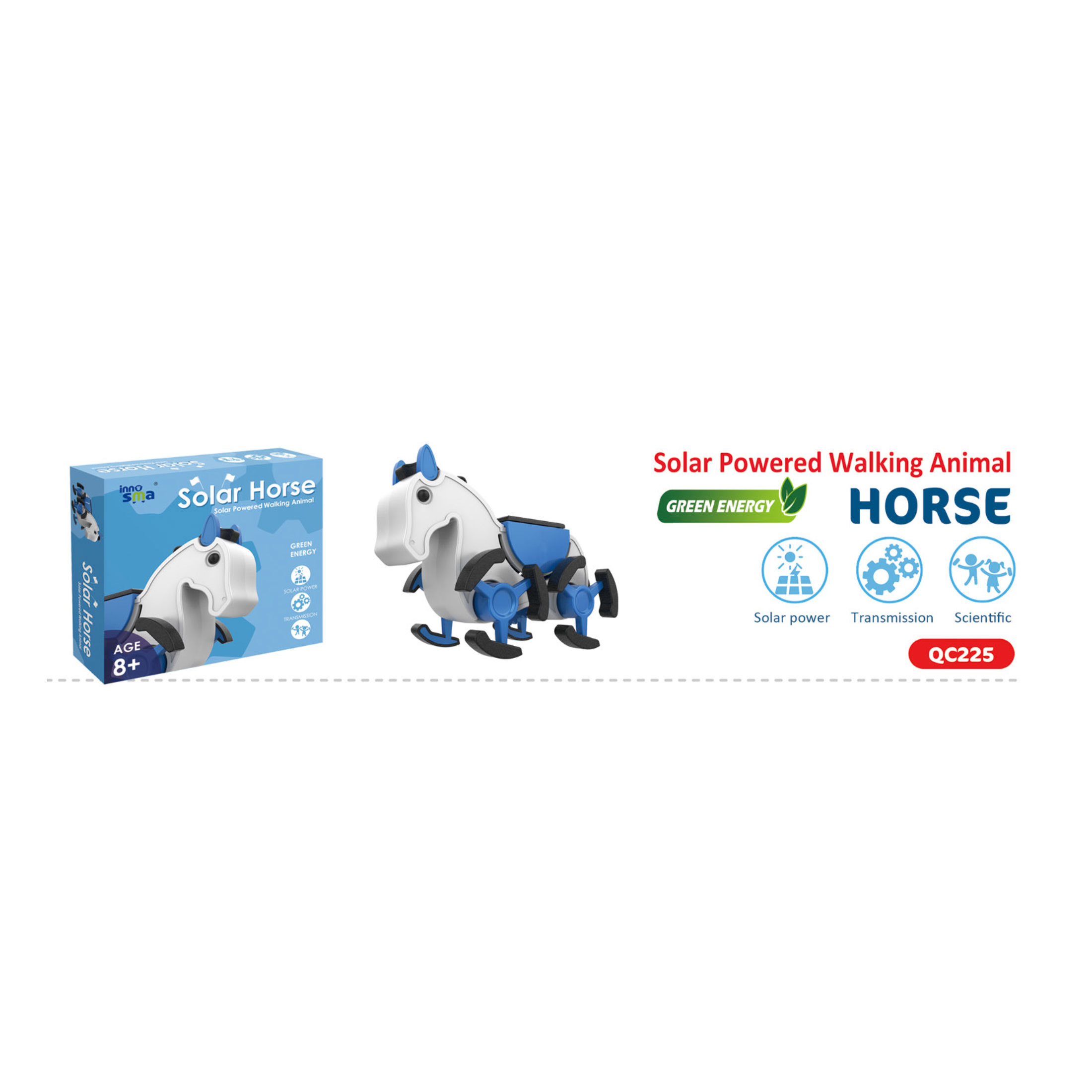 Solar Powered Walking Animal - Horse
