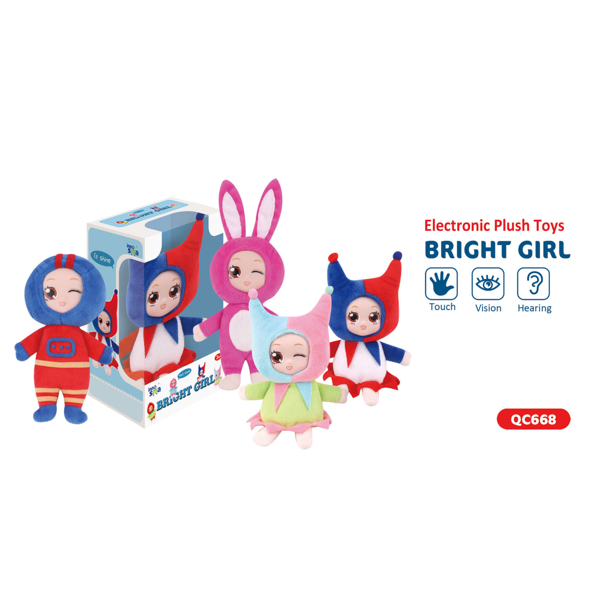 Electronic Plush Toys Bright Girl
