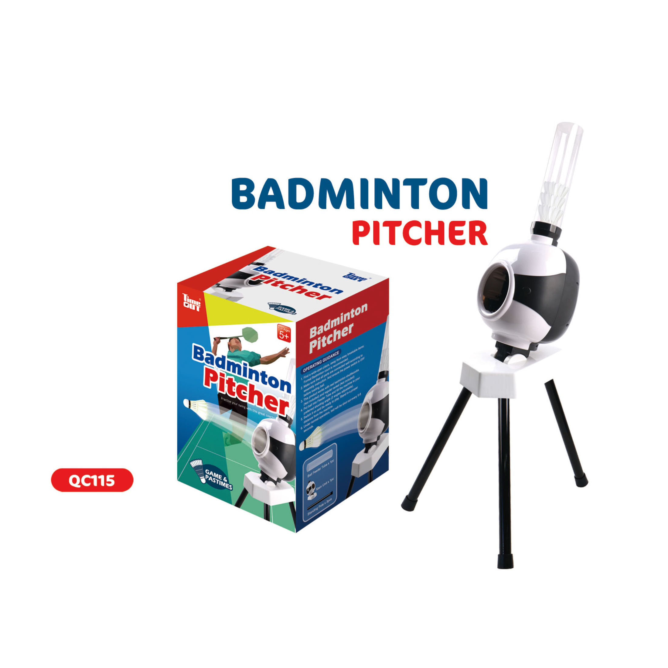 Badmint Ton Pitcher