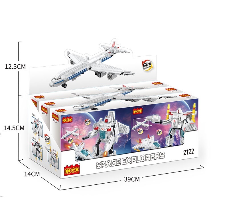 Puzzle Building Blocks/small Particles/2024 New Products/variable Sets (6 Styles/display Box)