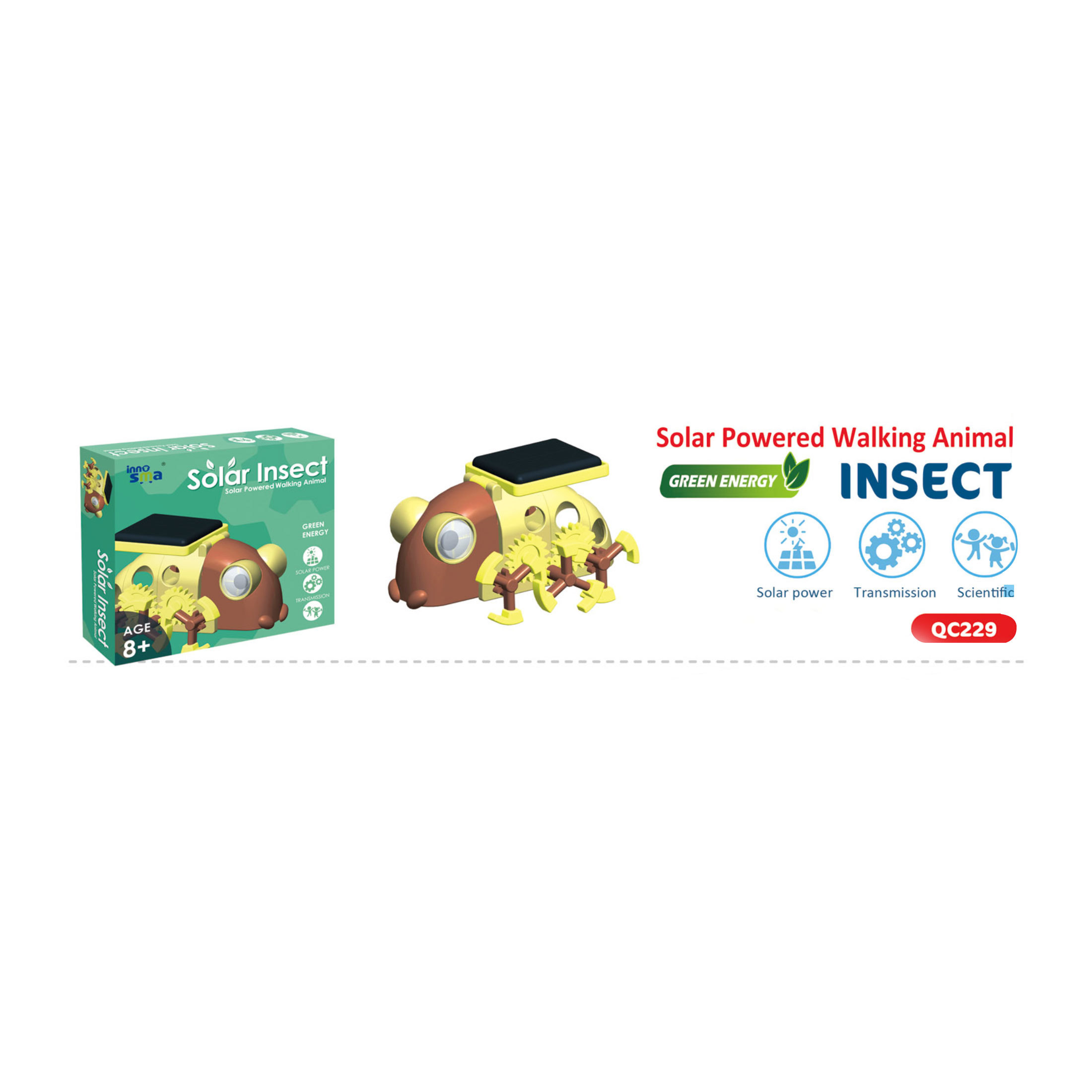 Solar Powered Walking Animal - Insect