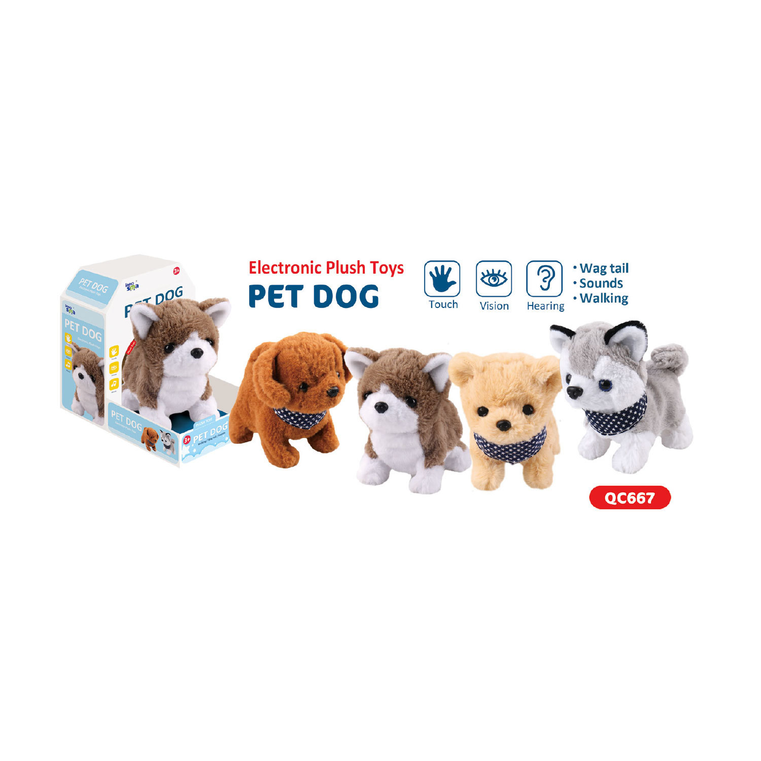 Electronic Plush Toys Pet dog