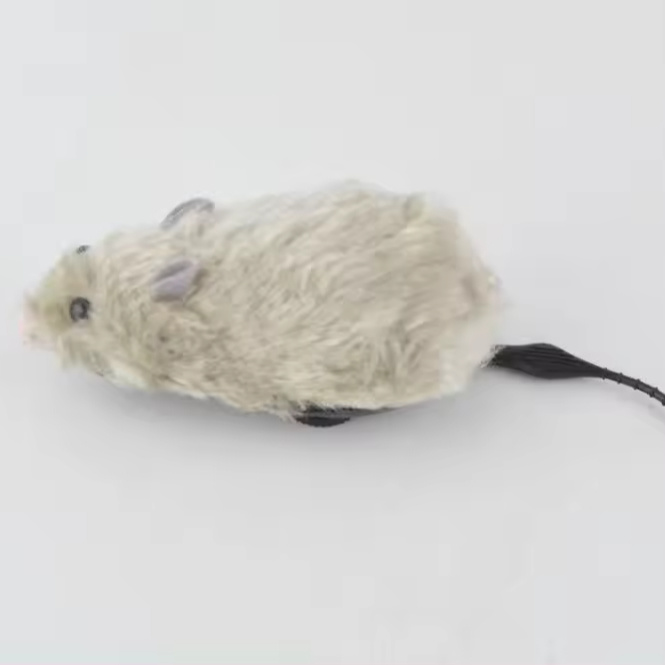 Cat Toys Plush Mouse Catching Toys Pull Back Toy