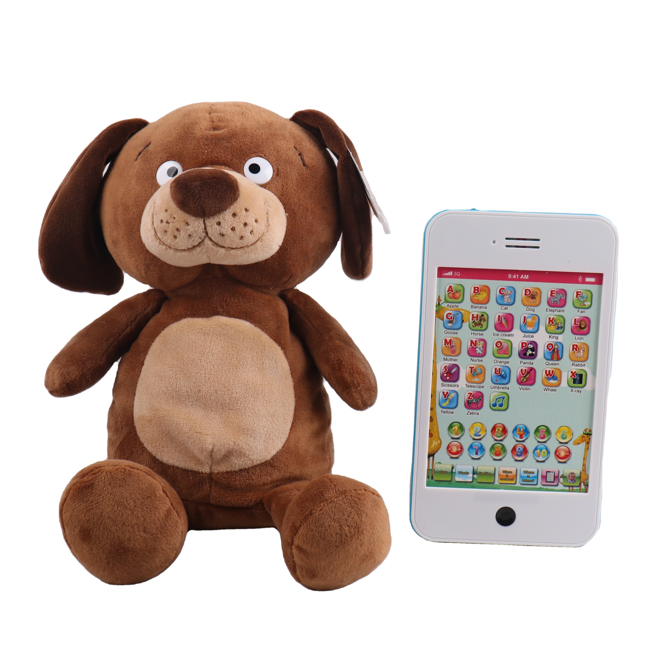 Stuffed Animal Toys Educational Toys Kids Learning Pad for Kid Electronic Plush Toy Juguetes