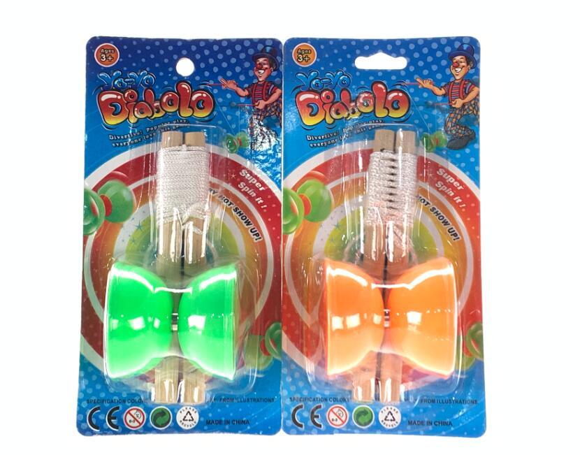 Wooden Stick Diabolo Plastic Stick Diabolo Out Door Toys Shantou Toys