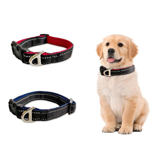 Custom-made Leash Luxury Personalized logo Adjustable Pet Blank Nylon Dog Collar