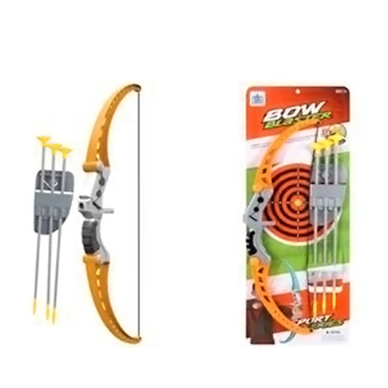 New Style Toddler Playing Sports Toy Plastic Archery Bow and Arrow Toys Outdoor Shooting Toy Sets for Kids
