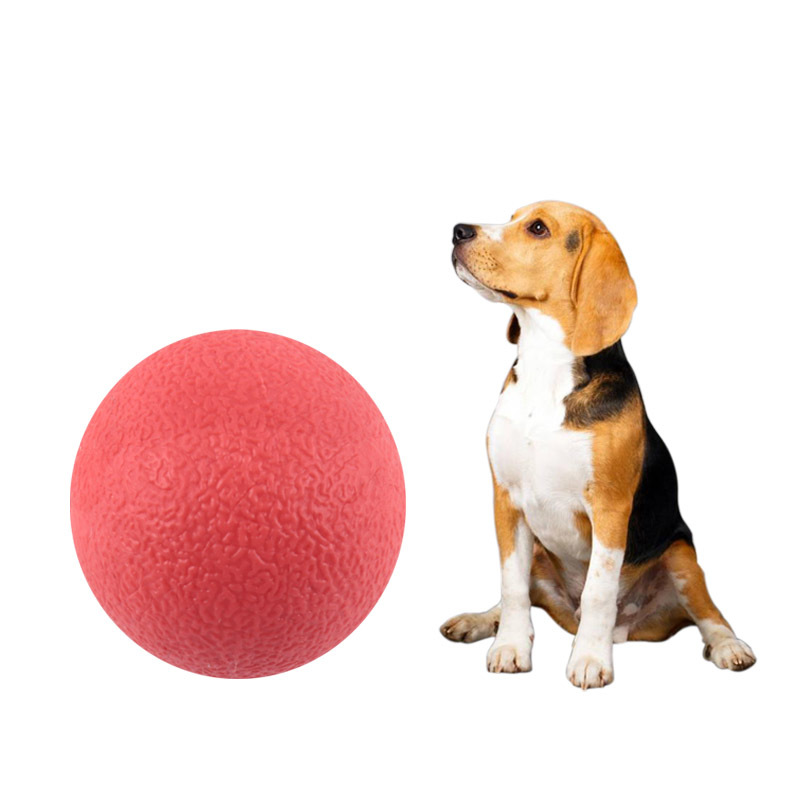 Durable Glow-in-the-dark Dog Chew Ball Natural Rubber Ball for Dog Training Chewing and Interactive Tug Ball Toy Clean Teeth
