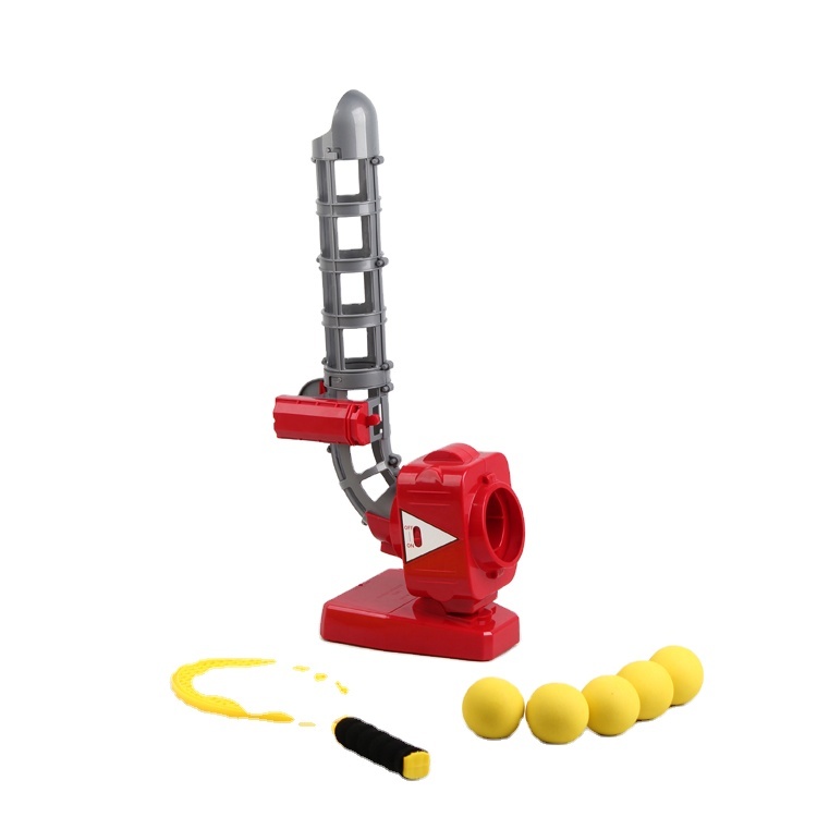 Sport Toys Plastic Toy for Kids Outdoor Toys Plastic Hot Selling OEM ODM Shantou Juguetes Baseball 2in1 Launcher Machine