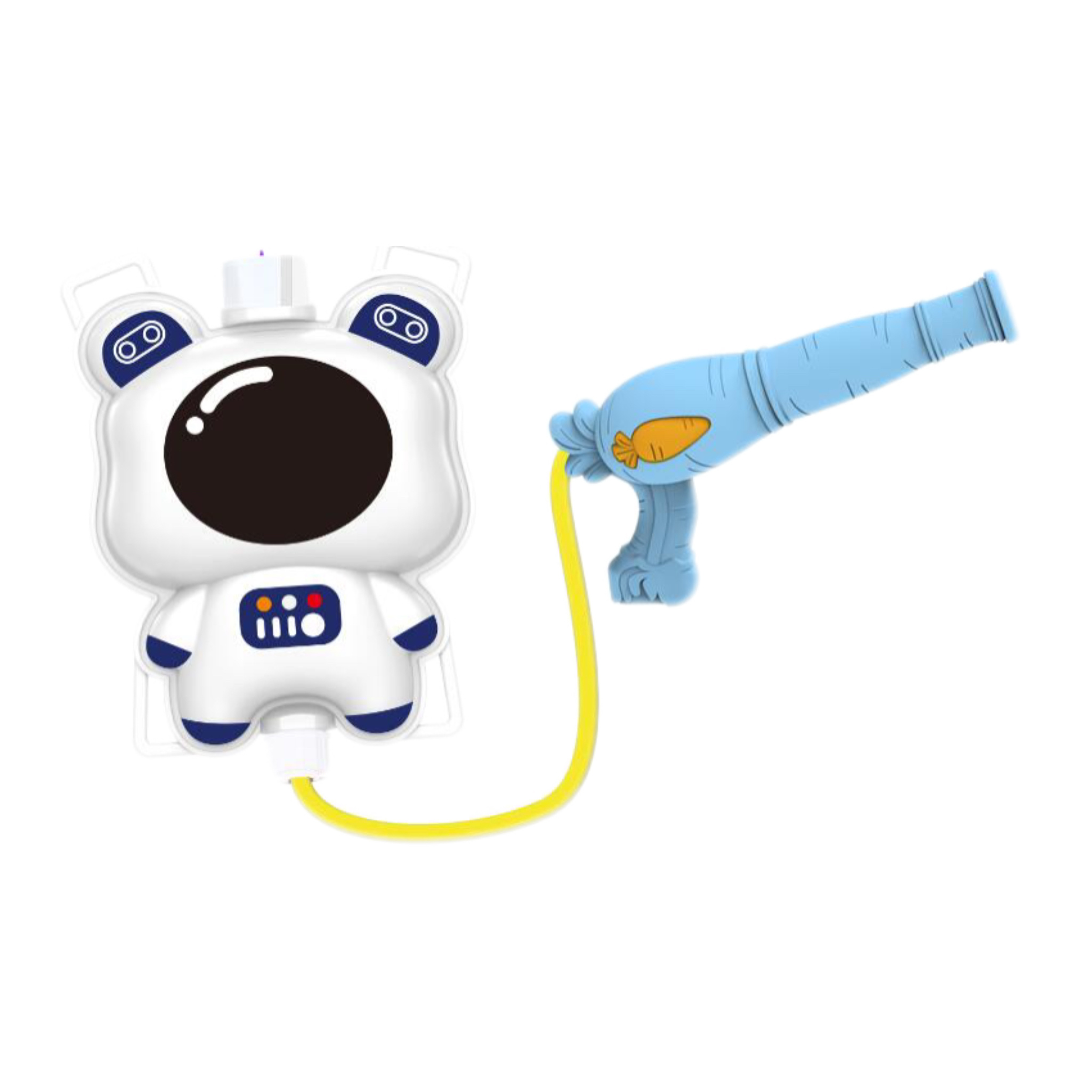 Pulling Backpack Water Gun 2100ML Water Gun Backpack Beach Toys Plastic Toys for Kids Shantou Toys