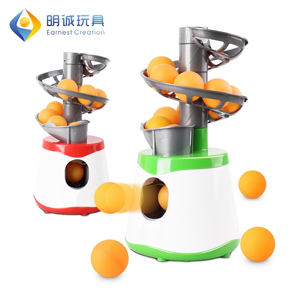 Sport Toys Plastic Toy for Kids Outdoor Toys Plastic High Quality Hot Selling Table Tennis Launcher Ball robot gift