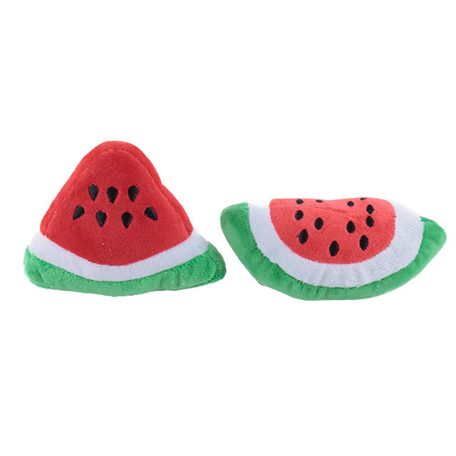 Pet Toys Plush Pets Toys and Accessories Pet Supplies Perro Gato Juguetes Para Perro Hot Selling Watermelon Fruit to
