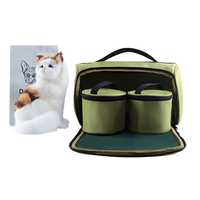 Pet Bag Outing Bag Dog Cat Small Animal Food Bag Portable Easy to Clean Food Storage