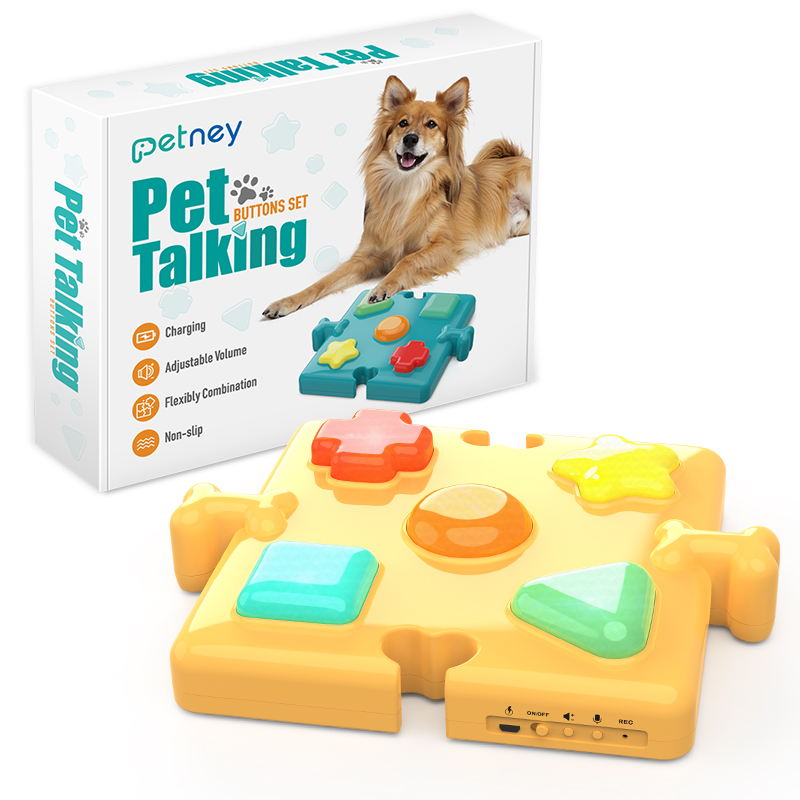 Pet Communicator Dog Toy Key Talk Recording Button Training Puzzle Vocal Toy Cat and Dog Supplies