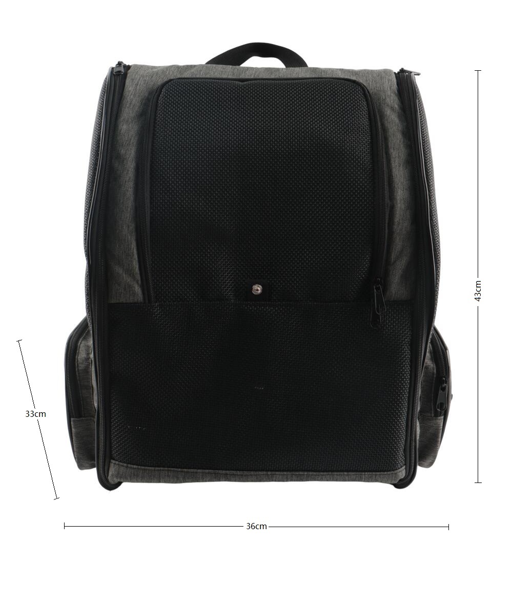 Pet Strap Backpack Expandable Portable Pet Travel Strap Backpack Hiking Camping Bike Outdoor Cat