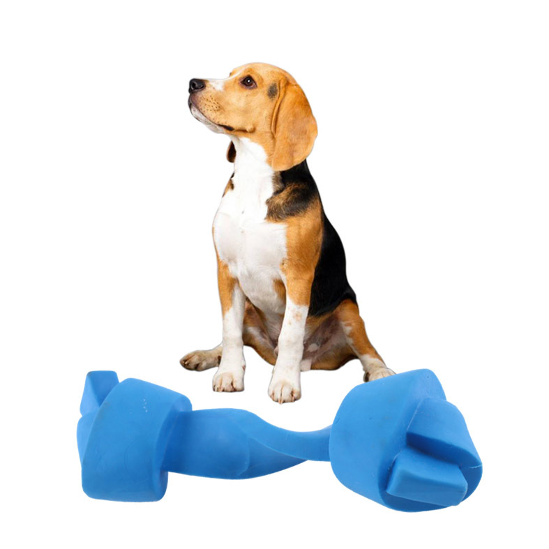Durable Dog Chew Knot Natural Rubber Foam for Dog Training Chewing and Interactive Toy Clean Teeth