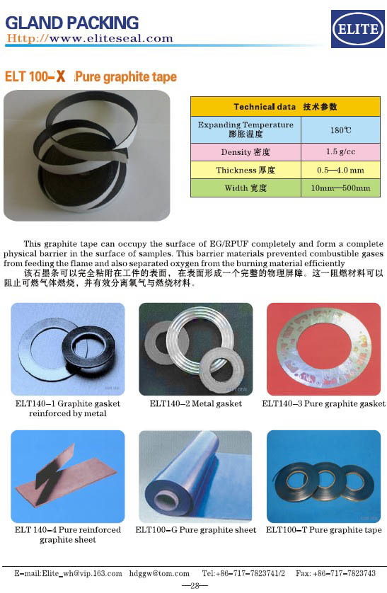 Pure Graphite Enhanced Gasket