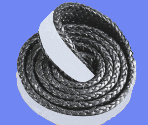 Nickel wire reinforced self-adhesive graphite packing