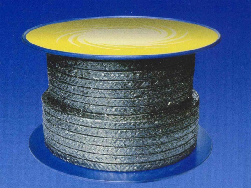 Expanded graphite packing