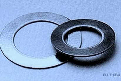 Expandable graphite-coated gasket