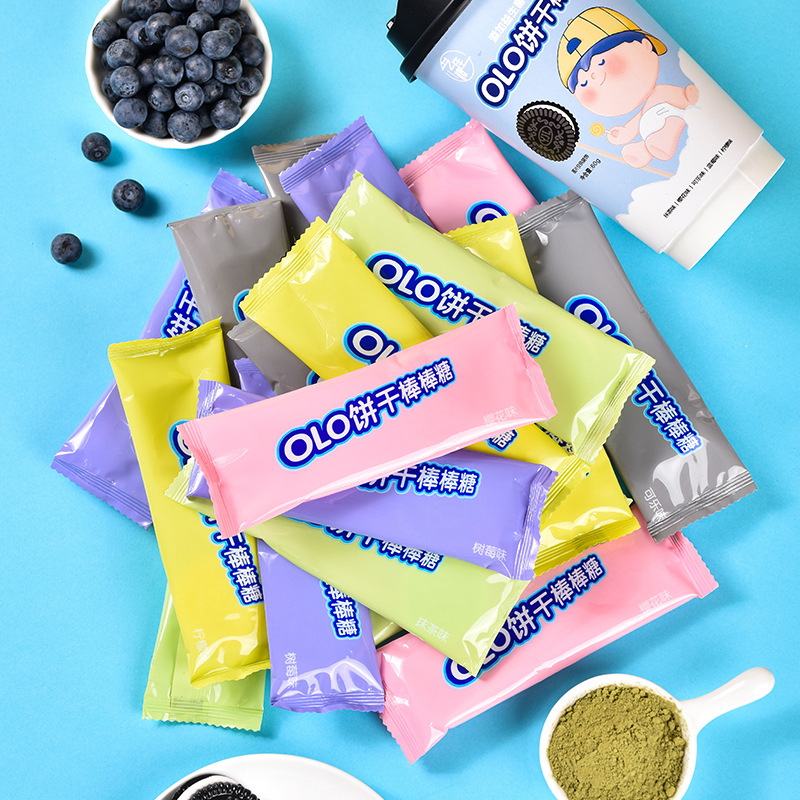 Multi functional lollipop snacks