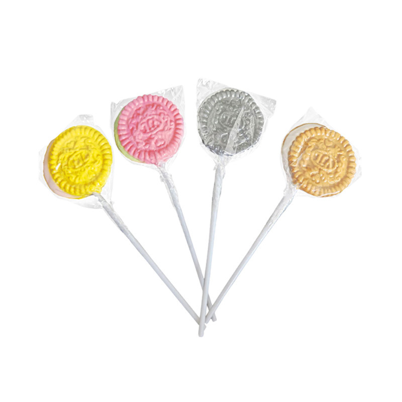 The production process of autumn pear cream lip lollipop
