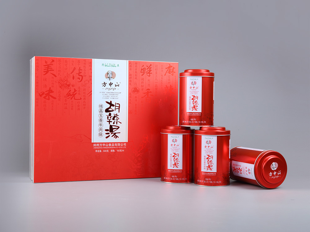 五香牛肉味胡辣湯鐵罐禮盒裝