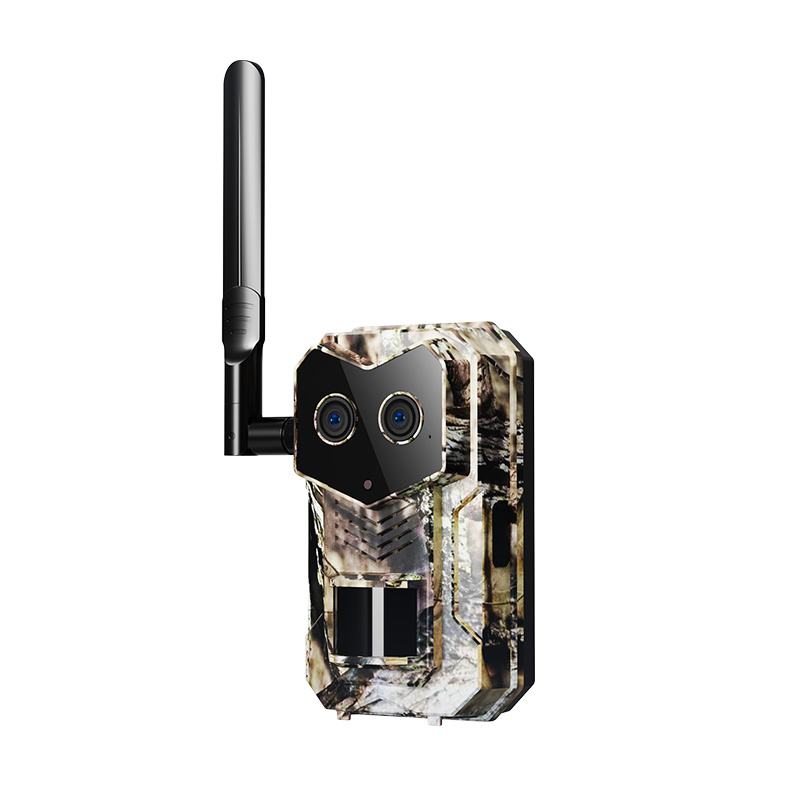 4G Lte Cellular Dual Lens Outdoor Video 940nm Infrared Night Vision IP65 Waterproof Hunting Trail Camera