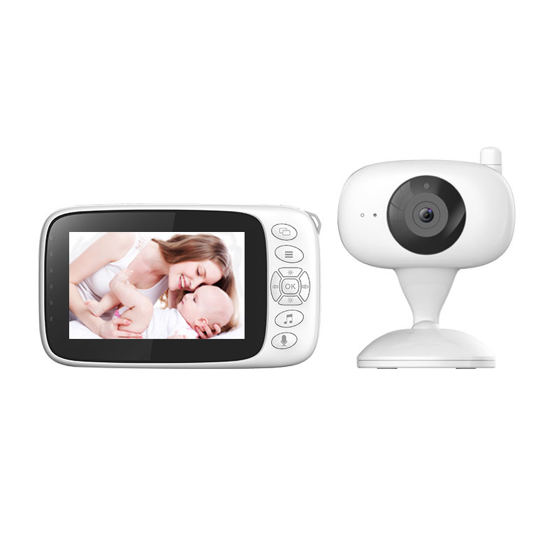 WIFI Wireless Audio Syestm Mount 4K Video Recording Pet 4.3 Display Screen Baby Monitor Camera For Baby and Pet
