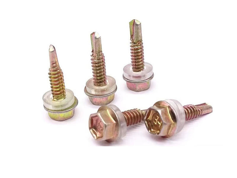 Hexagon head drill tail screws