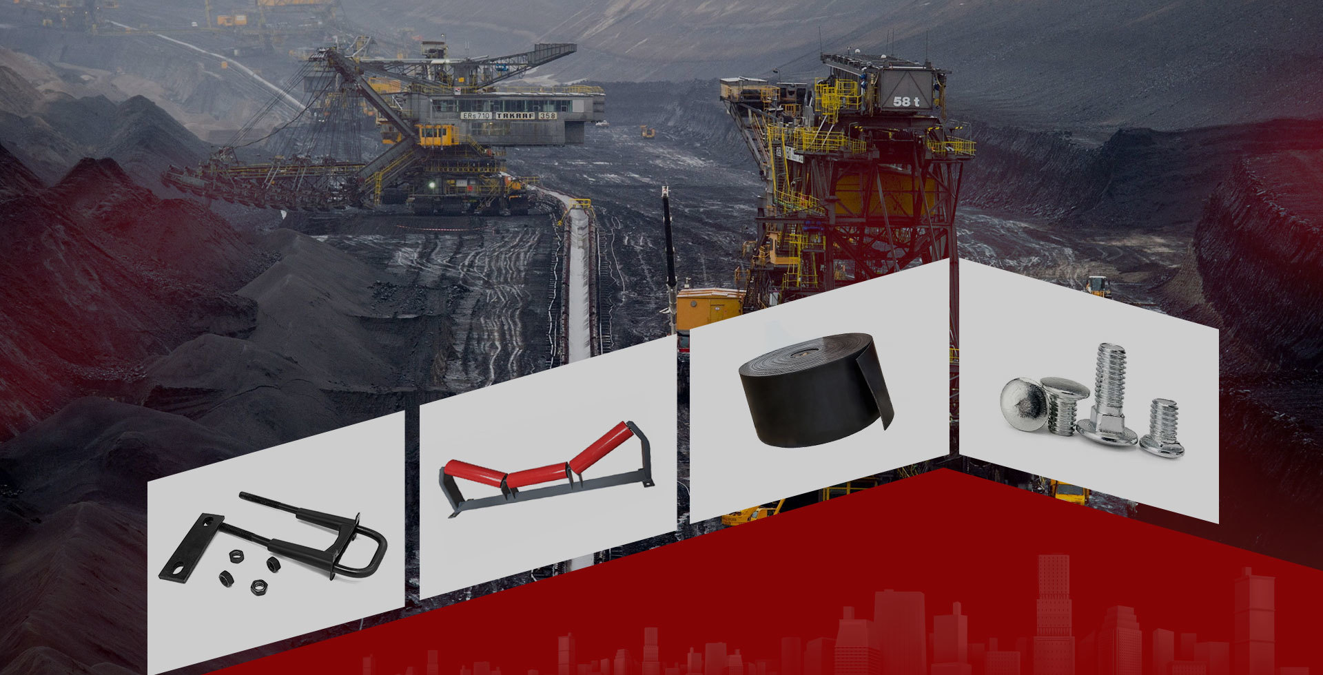 One-stop Supporting Products And Accessories For Industrial And Mining Parts Manufacturer