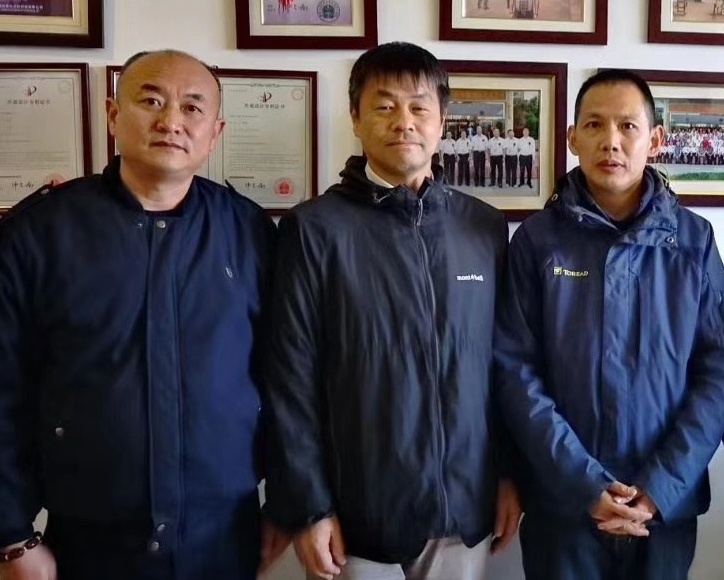 神钢建机（中国）有限公司生产本部生产管理部今重博和部长一行考察公司