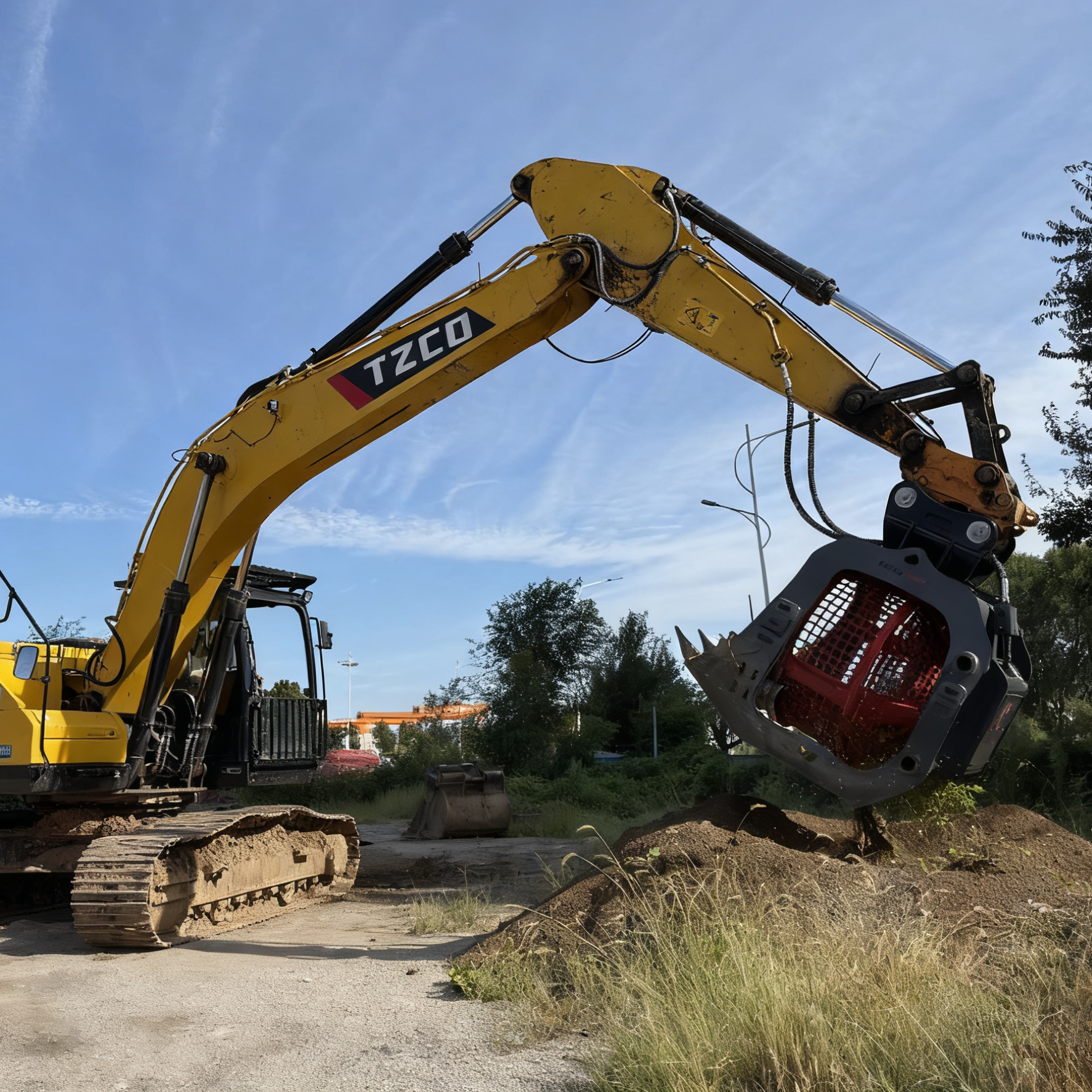 Transforming Excavators into Versatile Recycling Powerhouses-Screening Buckets