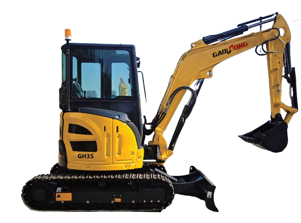 GH35 Multi-Purpose Compact Excavator – Powerful & Easy to Operate