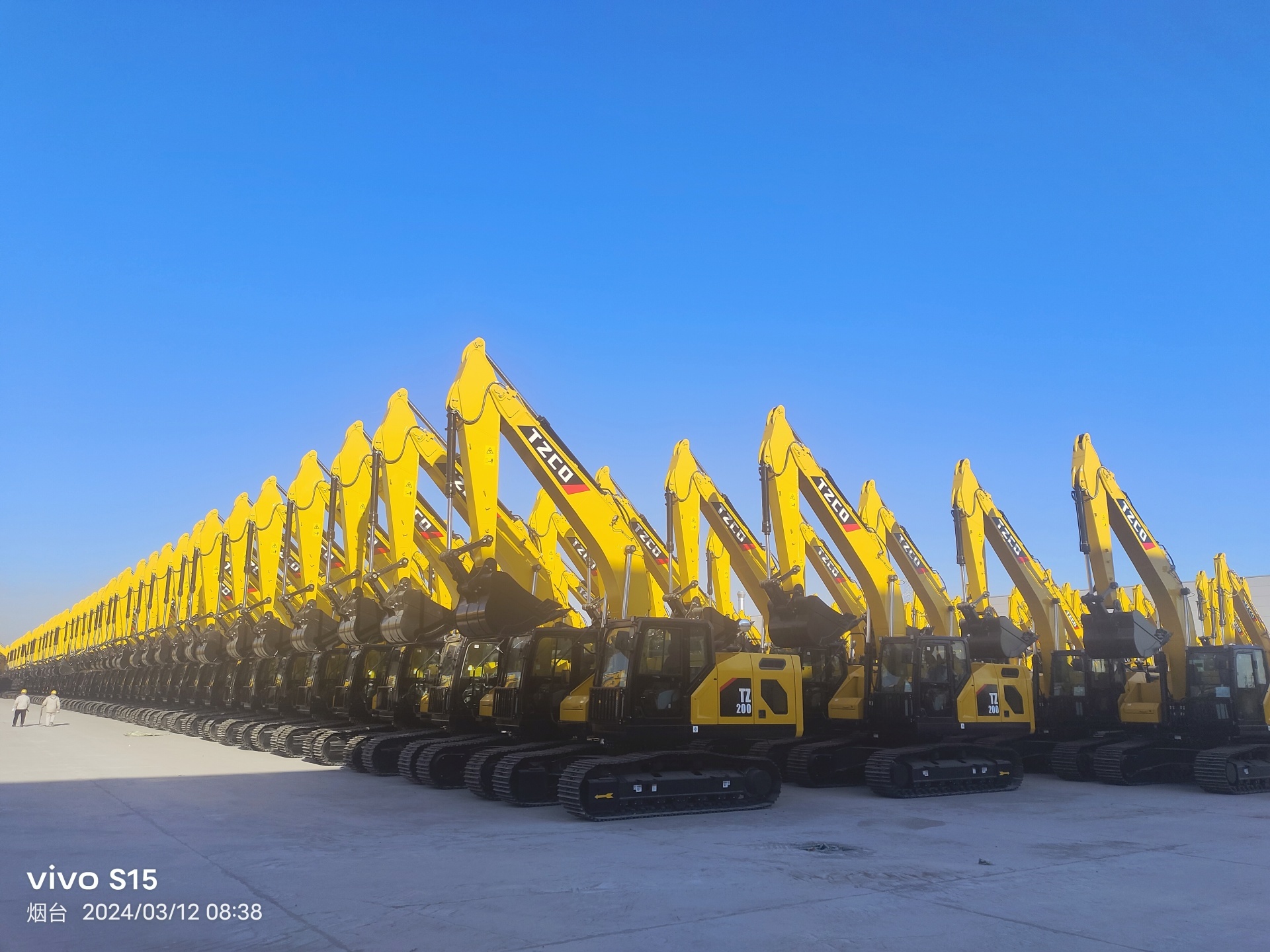 March 2023 Gao Hong's hydraulic handles and travel maneuvers were successfully installed in batches at Shanxi Tai Heavy Construction Machinery Co.，Ltd.