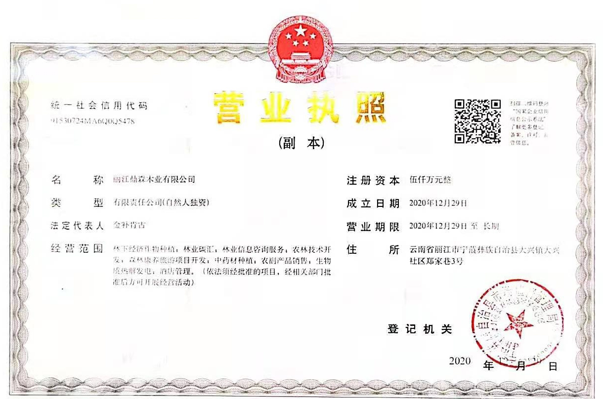 營(yíng)業(yè)執(zhí)照